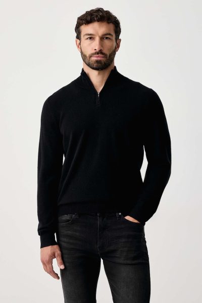 BOSS  pulover cu guler înalt pentru bărbați din lână H-Hemarlo