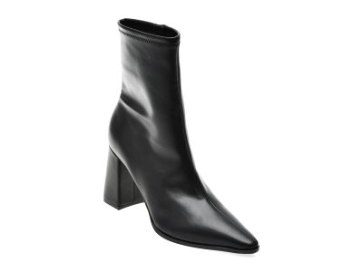 Botine ALDO negre, FIGGY 001, din piele ecologica