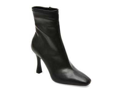 Botine elegante ALDO negre, RANABELILA 001, din piele ecologica