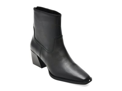 Botine elegante ALDO negre, YBIRAWETH 001, din piele naturala