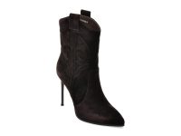 Botine elegante EPICA maro, AY2779, din piele intoarsa