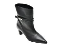 Botine elegante EPICA negre, 3691825, din piele naturala