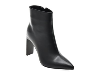 Botine elegante FLAVIA PASSINI negre, AC6391, din piele naturala