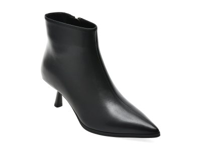 Botine elegante FLAVIA PASSINI negre, ATC399, din piele naturala