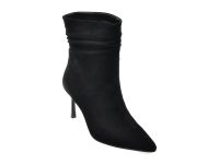 Botine elegante FLAVIA PASSINI negre, T1531A, din piele intoarsa