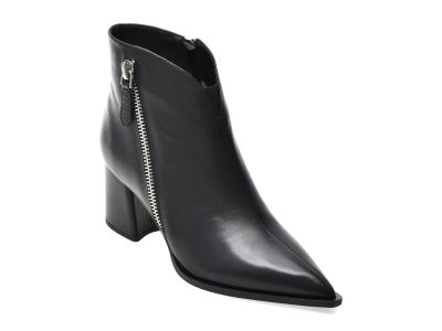 Botine EPICA negre, 1942, din piele naturala