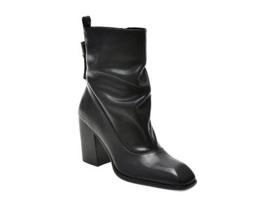 Botine EPICA PREMIUM negre, 1791, din piele naturala