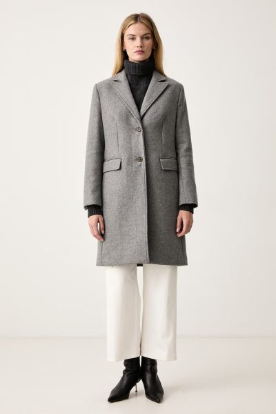 Calvin Klein  palton pentru femei cu lână