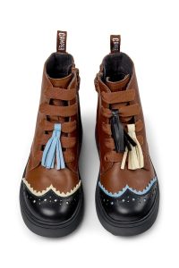 Camper  bocanci pentru copii din piele Norte TWS Kids