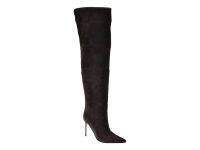 Cizme elegante EPICA PREMIUM maro, 2610K, din piele intoarsa