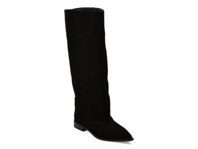 Cizme EPICA negre, 57540, din piele intoarsa