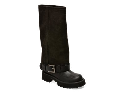 Cizme GRYXX gri, 39472, din piele intoarsa