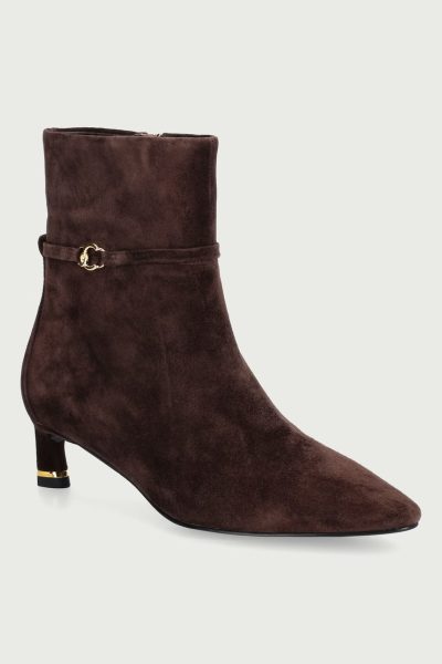 Coccinelle  botine pentru femei din piele întoarsă
