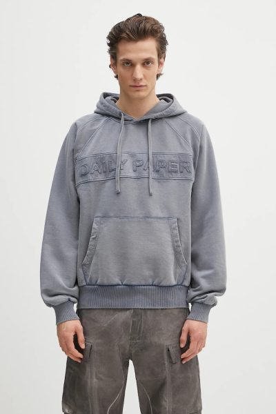 Daily Paper  hanorac de bumbac Garment Wash Hoodie