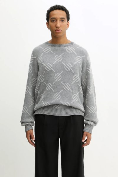 Daily Paper  pulover Tevin Monogram Knit