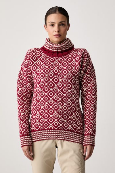 Devold  cu guler înalt din lână Svalbard Wool