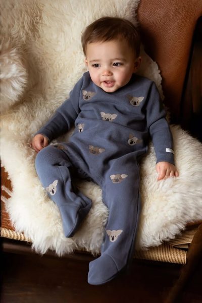 Donsje  salopetă din bumbac pentru bebeluși Phlyn Onesie Koalas