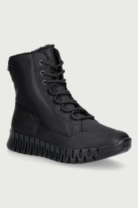 Ecco  botine pentru femei din piele Gruuv W