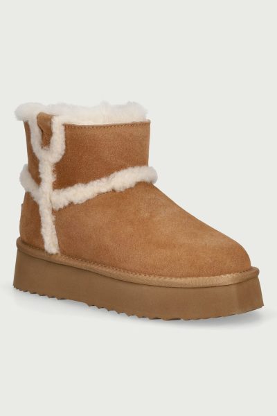 Everau  BARREN cizme de zăpadă pentru femei din piele întoarsă
