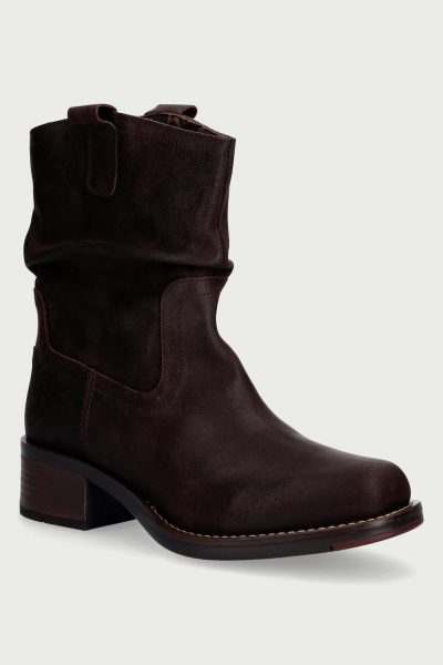 Fly London  botine pentru femei din nubuck ROOK521FLY