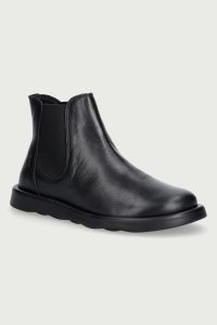 Fly London  ghete scurte pentru femei din piele TICH099FLY