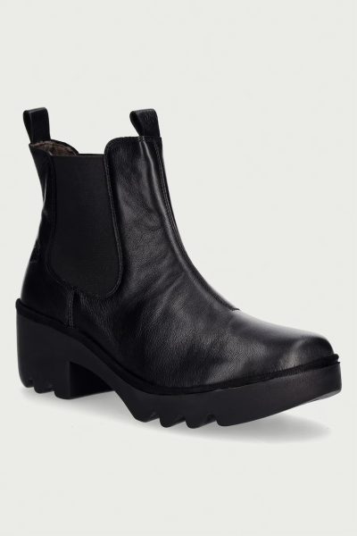 Fly London  ghete scurte pentru femei din piele TRIG514FLY