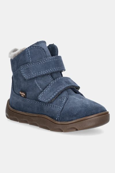 Froddo  încălțăminte de iarnă pentru copii din piele întoarsă ZERU TEX FURRY BAREFOOT