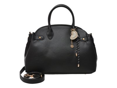 Geanta CALL IT SPRING neagra, MEDUSIA 001, din piele ecologica