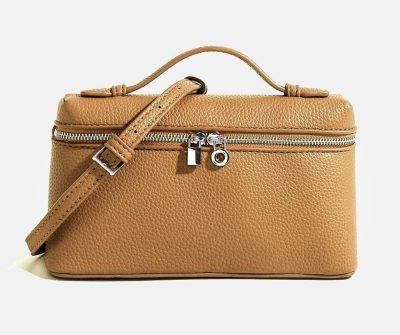 Geanta dama Deliora GT3911, piele naturala, Maro