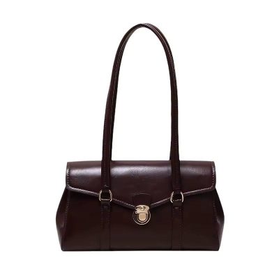 Geanta dama vintage Solena GT4008, Coffee