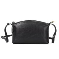 Geanta de dama, Katy GT3824, piele naturala, Negru