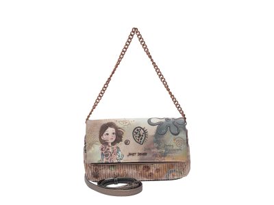 Geanta GRYXX &amp; JANET DENESE multicolor, J147B, din piele ecologica