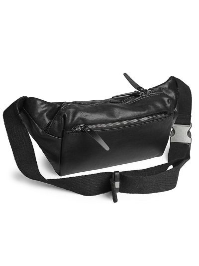 Geanta pentru barbati, 8801, piele naturala, Neagra