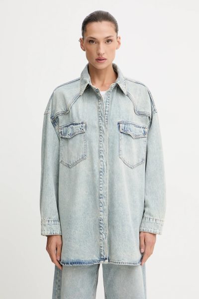 Gestuz  cămașă din denim