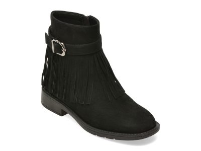 Ghete ALDO negre, FY0377, din piele intoarsa