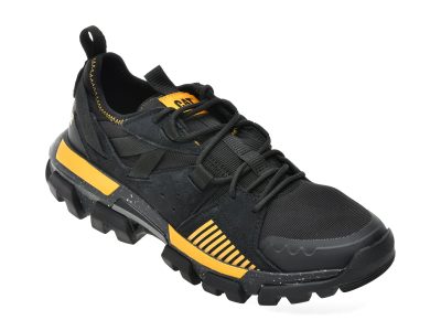Ghete CATERPILLAR negre, RAIDER SPORT, din material textil si piele naturala