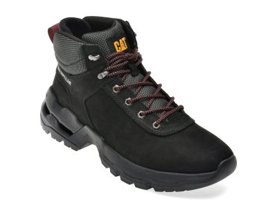 Ghete CATERPILLAR negre, SURGE HIKER, din piele naturala