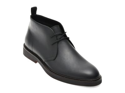 Ghete elegante ALDO negre, TOMASI 001, din piele naturala