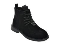 Ghete EPICA negre, 905824, din piele intoarsa