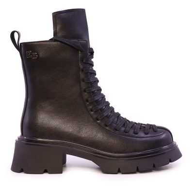 Ghete femei Enzo Bertini negre din piele  1122dg1133n