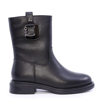 Ghete femei Luca di Gioia negre din piele 1292dg1215n