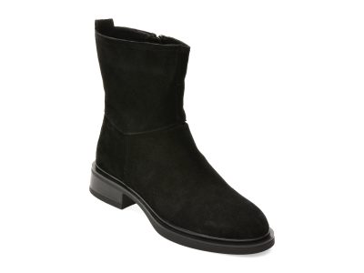 Ghete FLAVIA PASSINI negre, AC6431, din piele intoarsa
