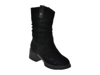 Ghete FLAVIA PASSINI negre, FC90006, din piele intoarsa