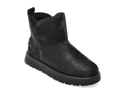 Ghete GRYXX negre, 221756, din piele naturala