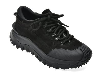Ghete GRYXX negre, 690036, din piele naturala