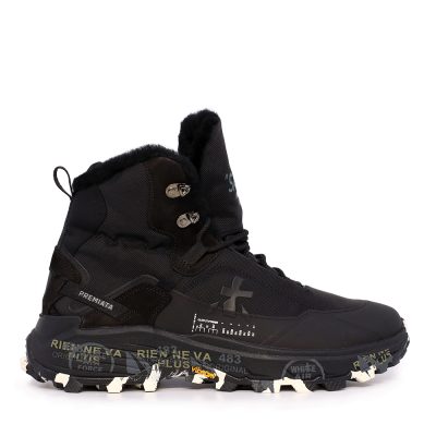 Ghete tip trekking bărbați Premiata Saintcross Montione negre 1690BGT394N