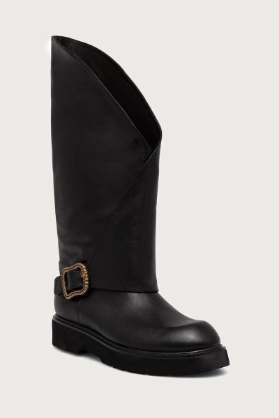 Gio+  botine pentru femei din piele Lily
