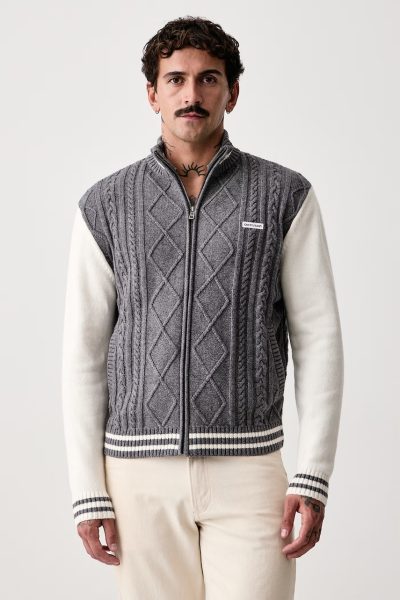 Guess Jeans  cardigan pentru bărbați cu lână