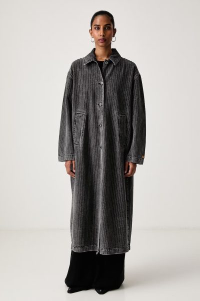 HUGO Blue  palton pentru femei din denim Gravity_B