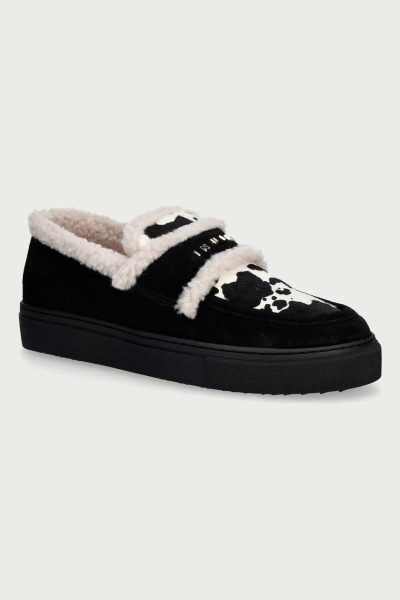 Inuikii  mocasini pentru femei din piele Shearling Print